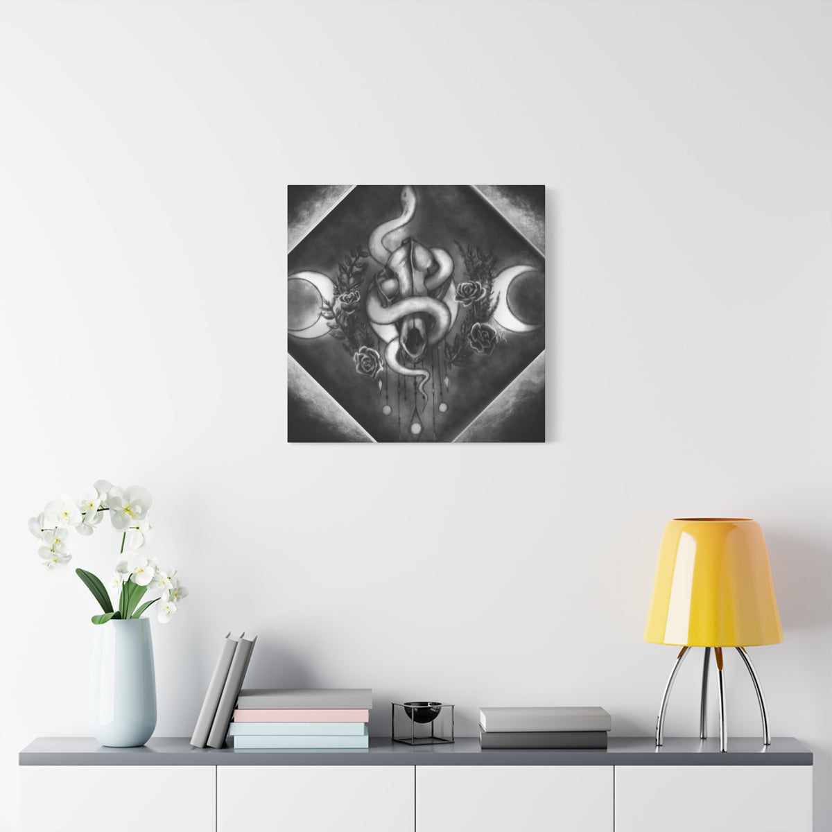 Canvas Wall Art — Black Magic Ward