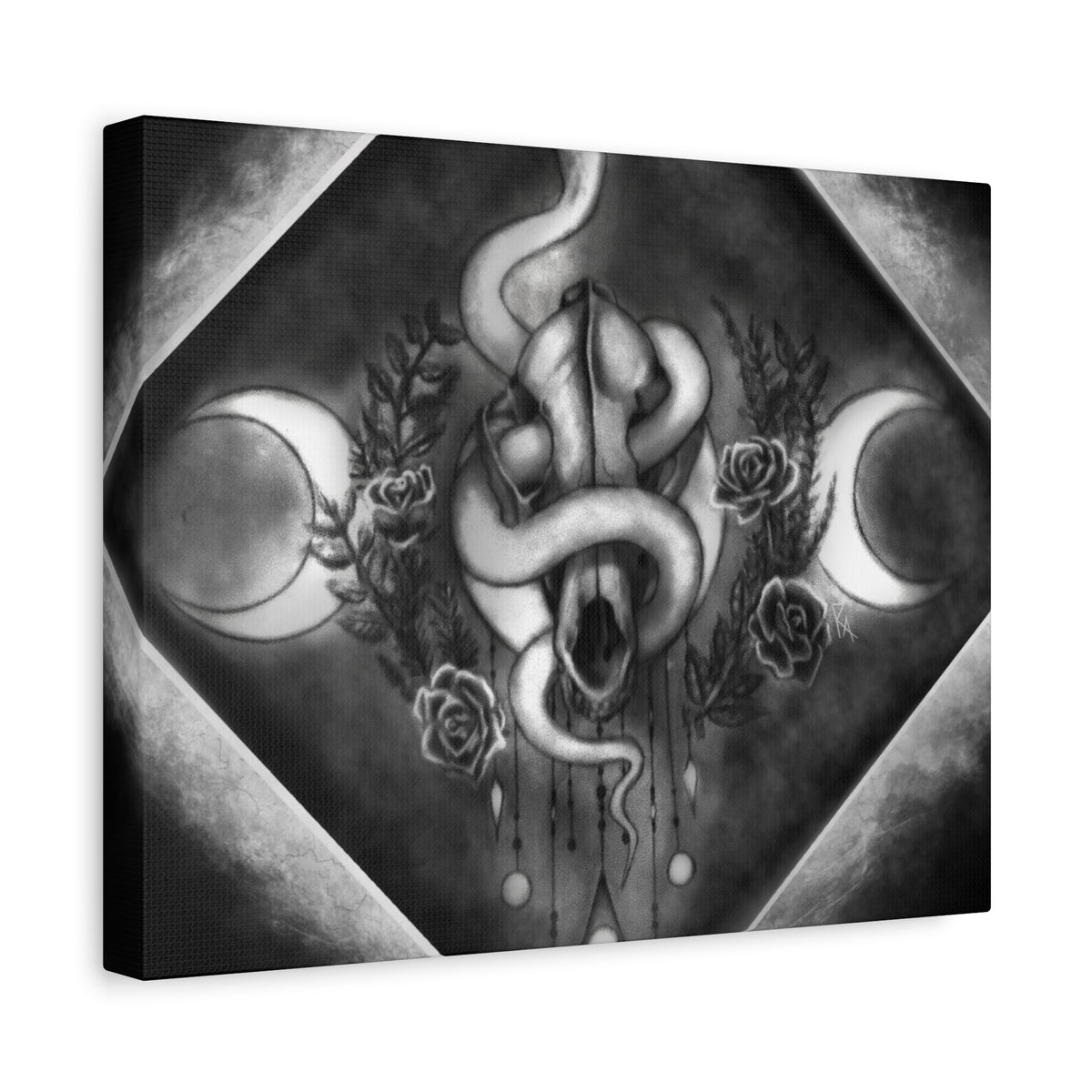Canvas Wall Art — Black Magic Ward