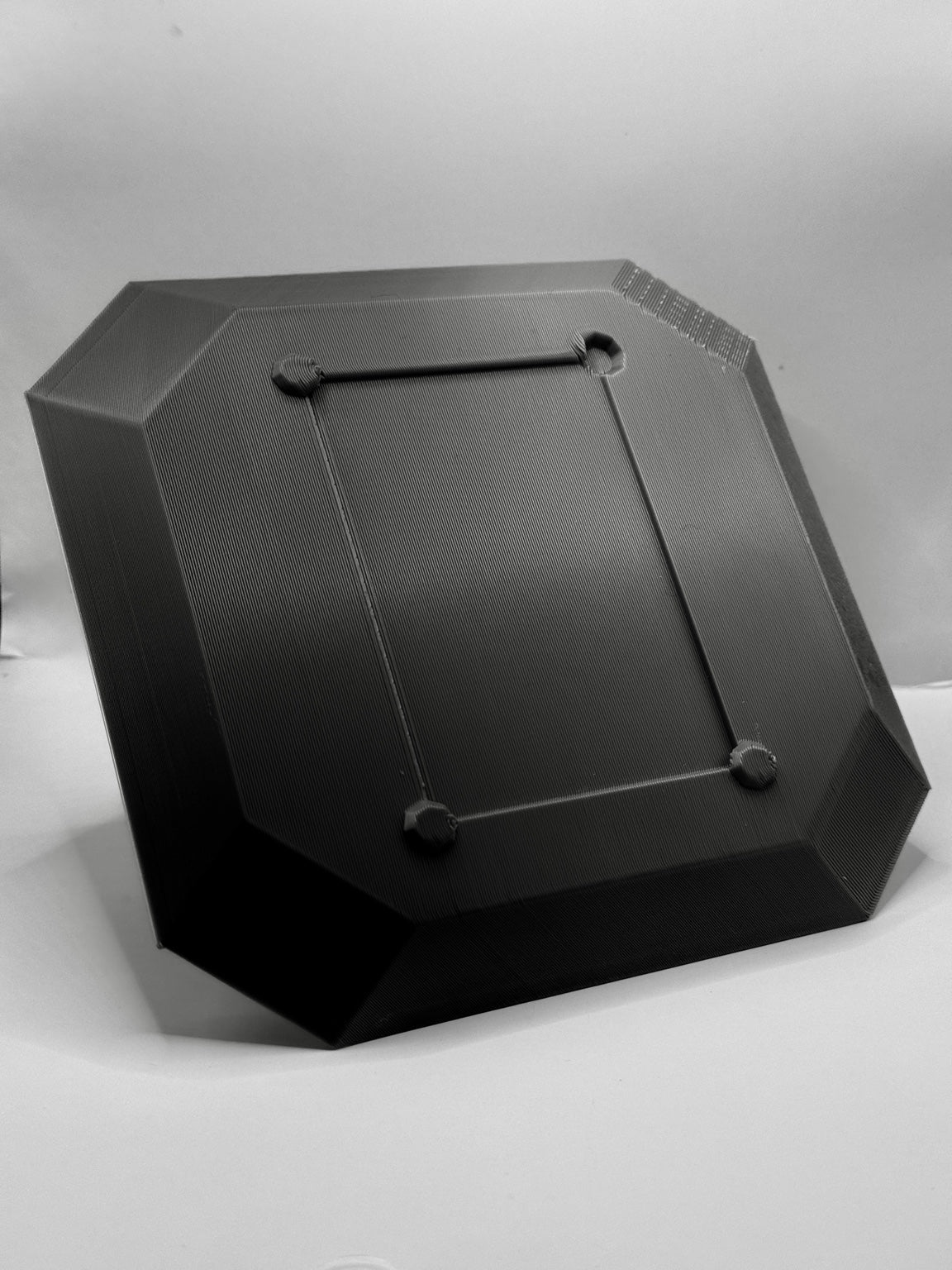 Canvas Board by Rin, shown empty to display its recessed card area and corner holders